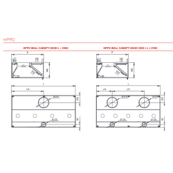 Exhaust Hood with Air Supply HPPD 1000