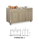 NEUTRAL MODULE WITH DOORS AND DRAWERS ATHENA SAL 3