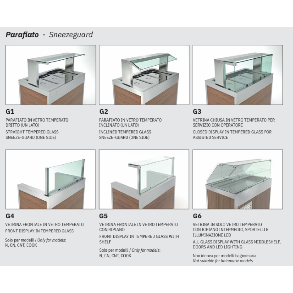 REFRIGERATED BUFFET OMNIA 3R