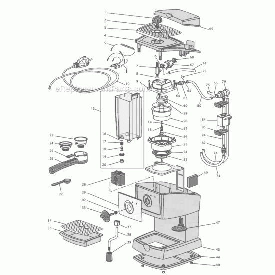 Spare Parts for Kitchen and Bar Equipment from Used Appliances