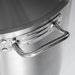 Stalgast 500 mm Tall Pot with Lid – 98.2 Litre Capacity