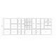 Dupont Plexi Tray GN 3/4 20 Black for Food Display