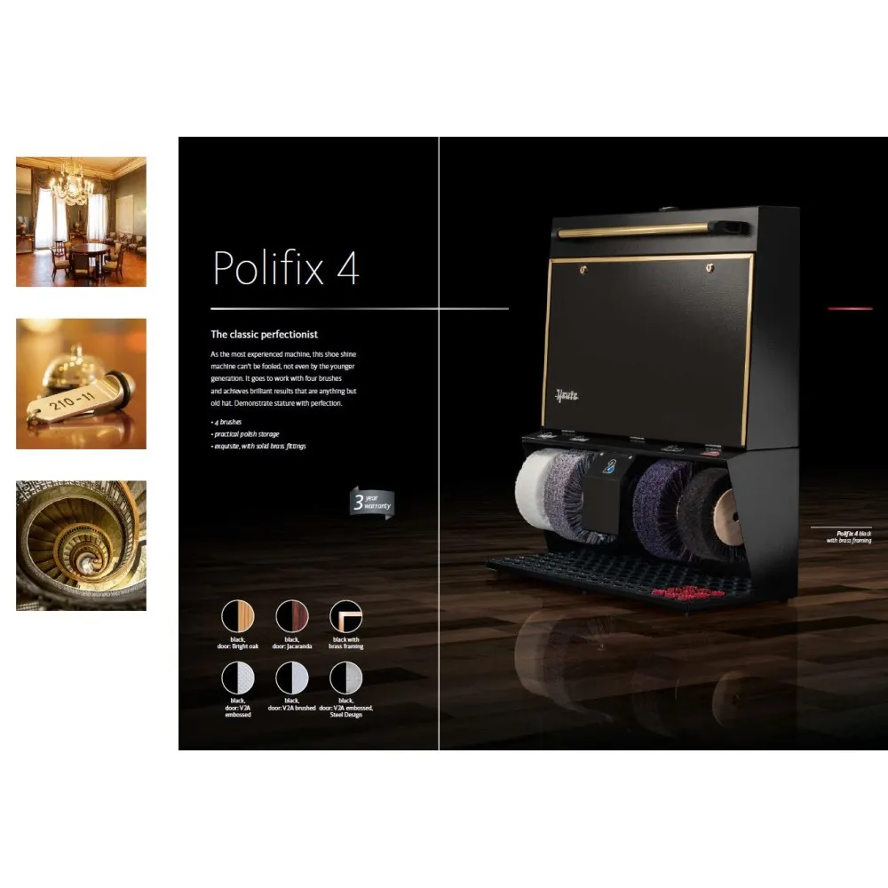 HEUTE Polifix4 Professional Shoe Shine Machine