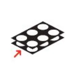 Pizza oven for 2x6 pizzas PY D12