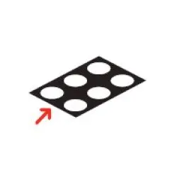 Pizza oven for 6 pizzas PY M6