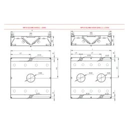 Island cooker hood with air supply HPCD 1400