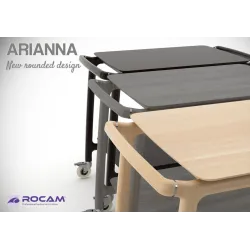 WOODEN SERVICE TROLLEY ARIANNA 2