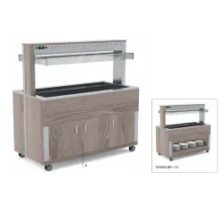 HEATED BUFFET ATHENA 3 BM/W