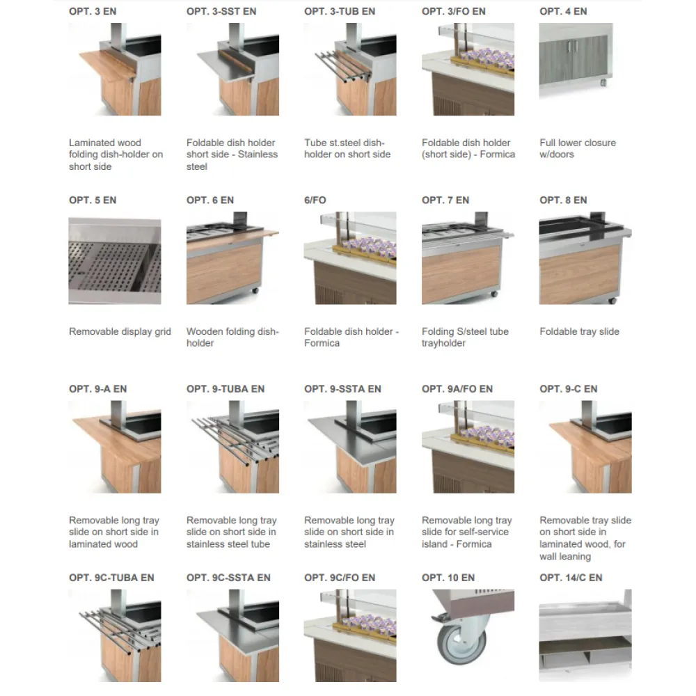 HEATED BUFFET ATHENA 3 BM/W