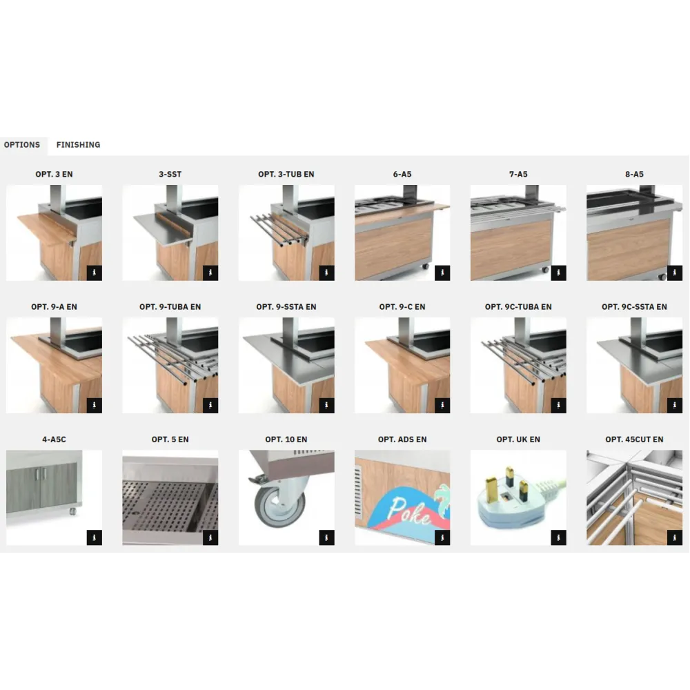 HEATED BUFFET ATHENA 45BM