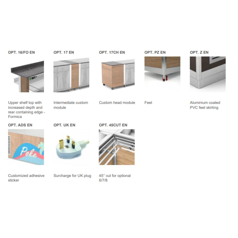 HEATED BUFFET ATHENA 6 BM/W