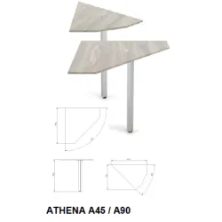 CORNER MODULE 45° ATHENA A 45C