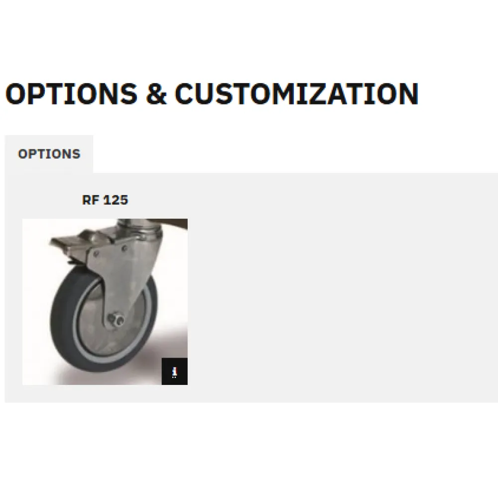 PLATFORM TROLLEY BACCO 100