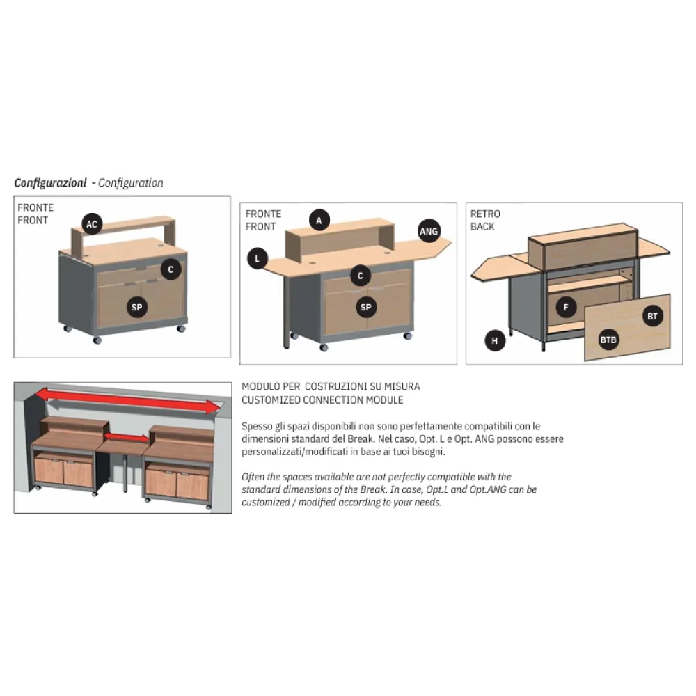 NEUTRAL BUFFET MODULE BREAK