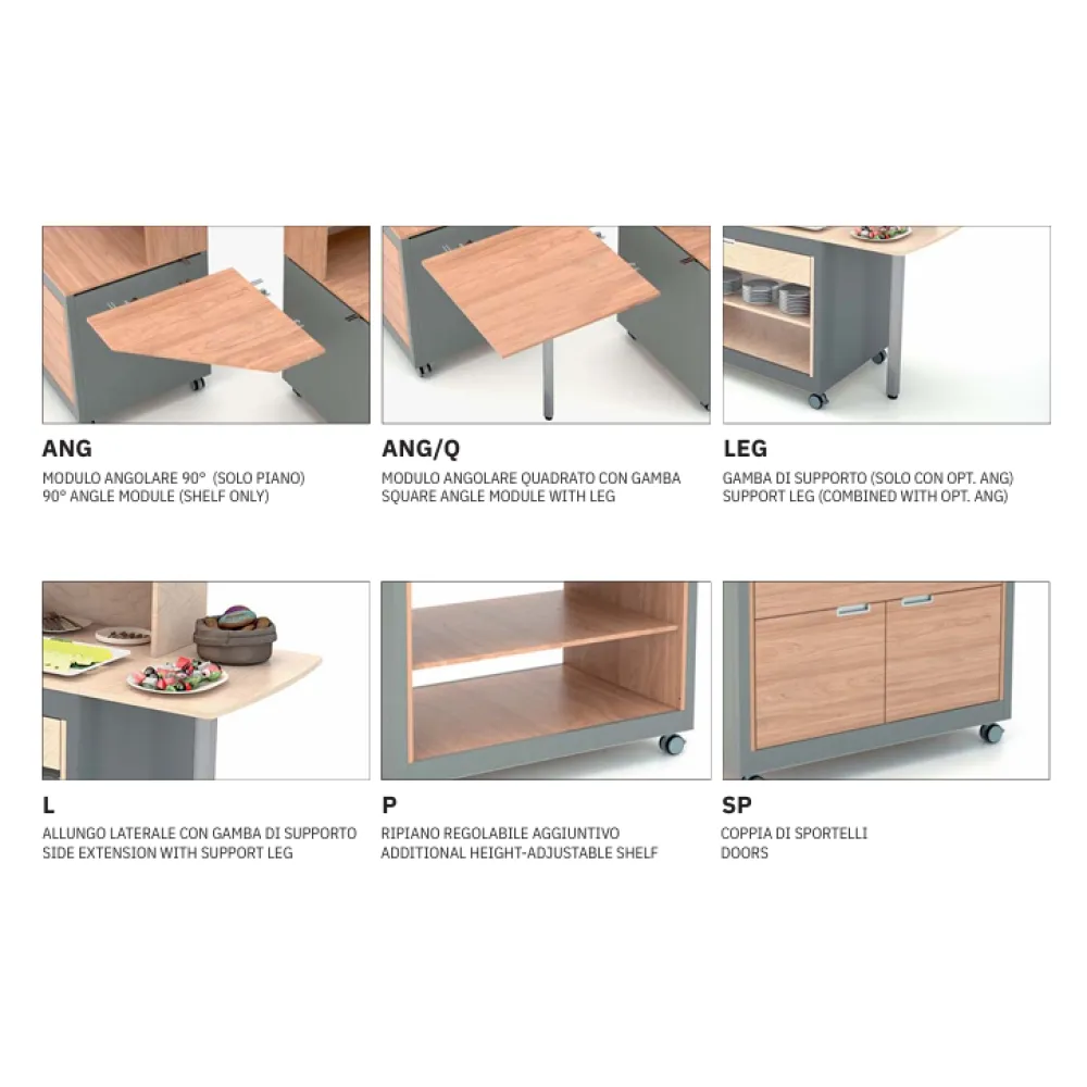 NEUTRAL BUFFET MODULE BREAK