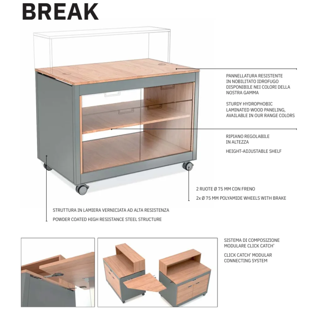 NEUTRAL BUFFET MODULE BREAK
