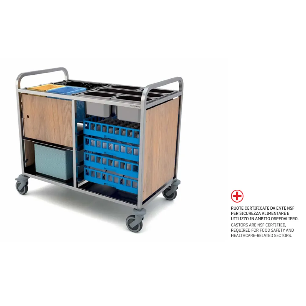 CLEARING & CLEANING TROLLEY CLEARCARE