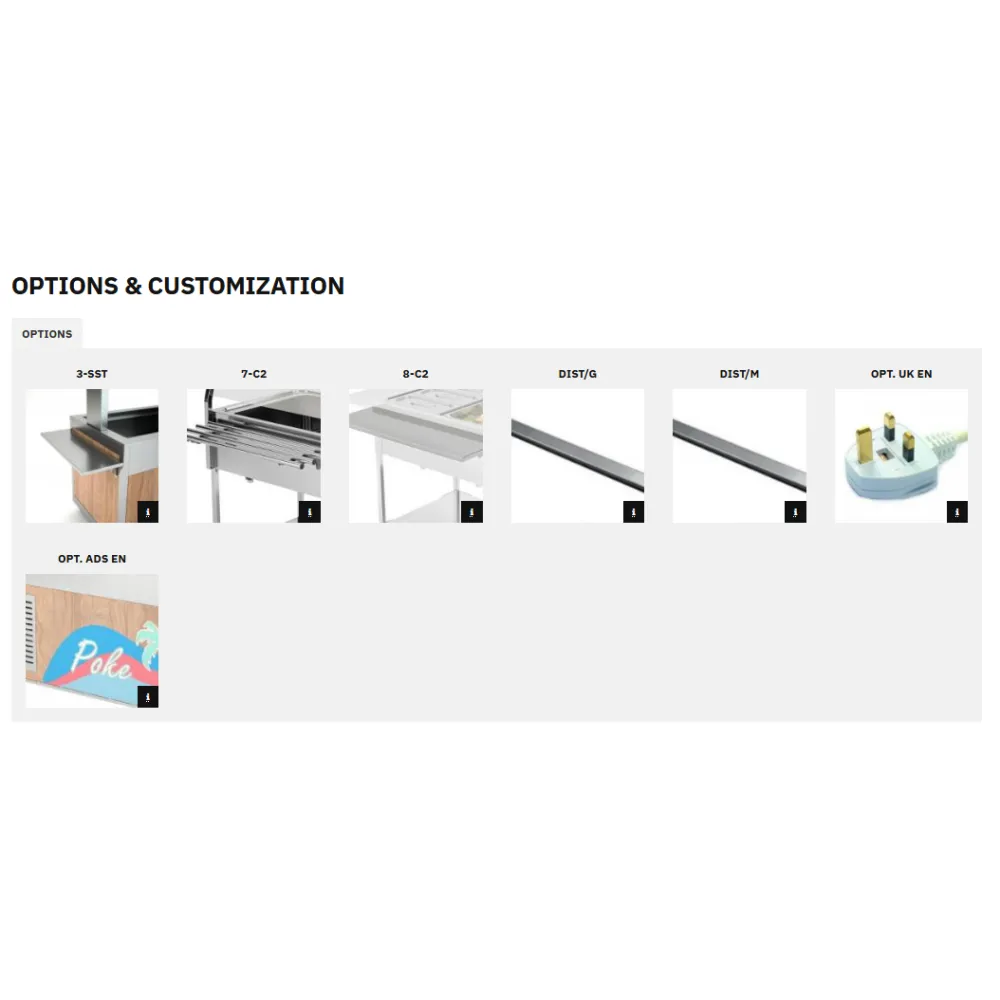 REFRIGERATED TROLLEY COMPASS 2 REF