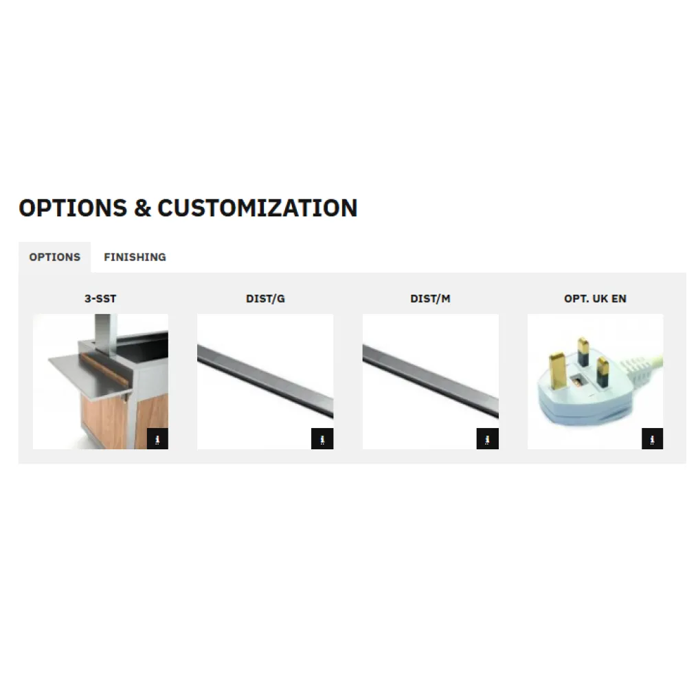 REFRIGERATED TROLLEY COMPASS 4 REF
