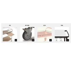 COCKTAIL SERVING TROLLEY ARIANNA BAR