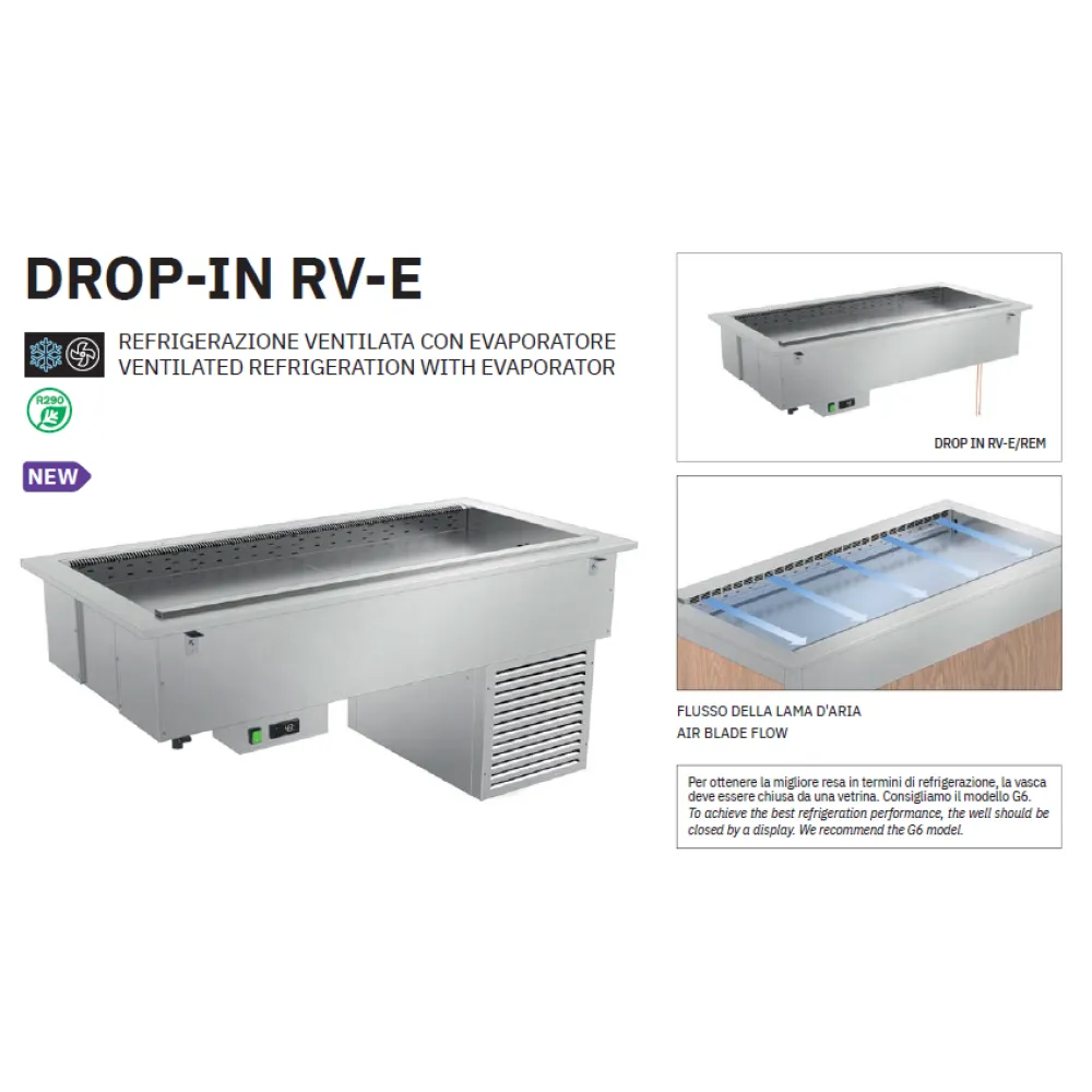 FAN-ASSISTED COLD MODULE WITH EVAPORATOR DROP-IN-3RV-E
