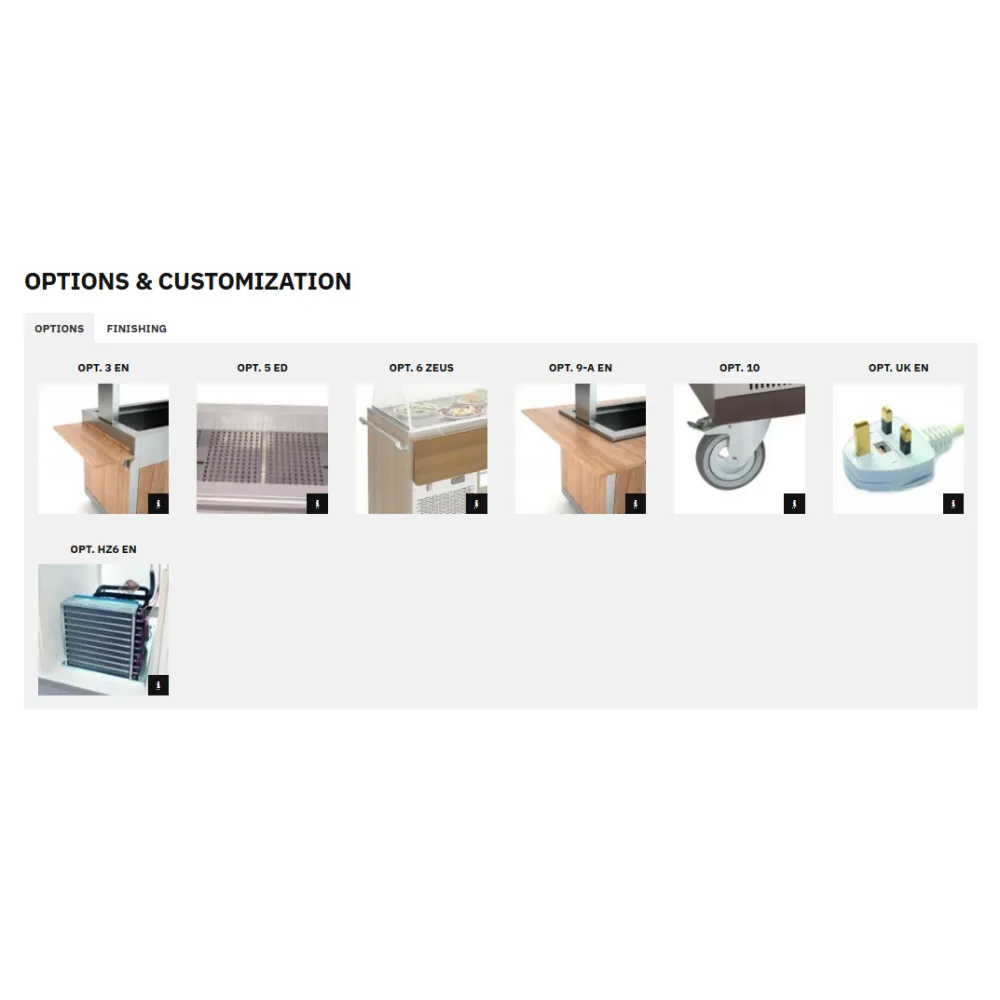 BUFFET TROLLEY GIUNONE REF