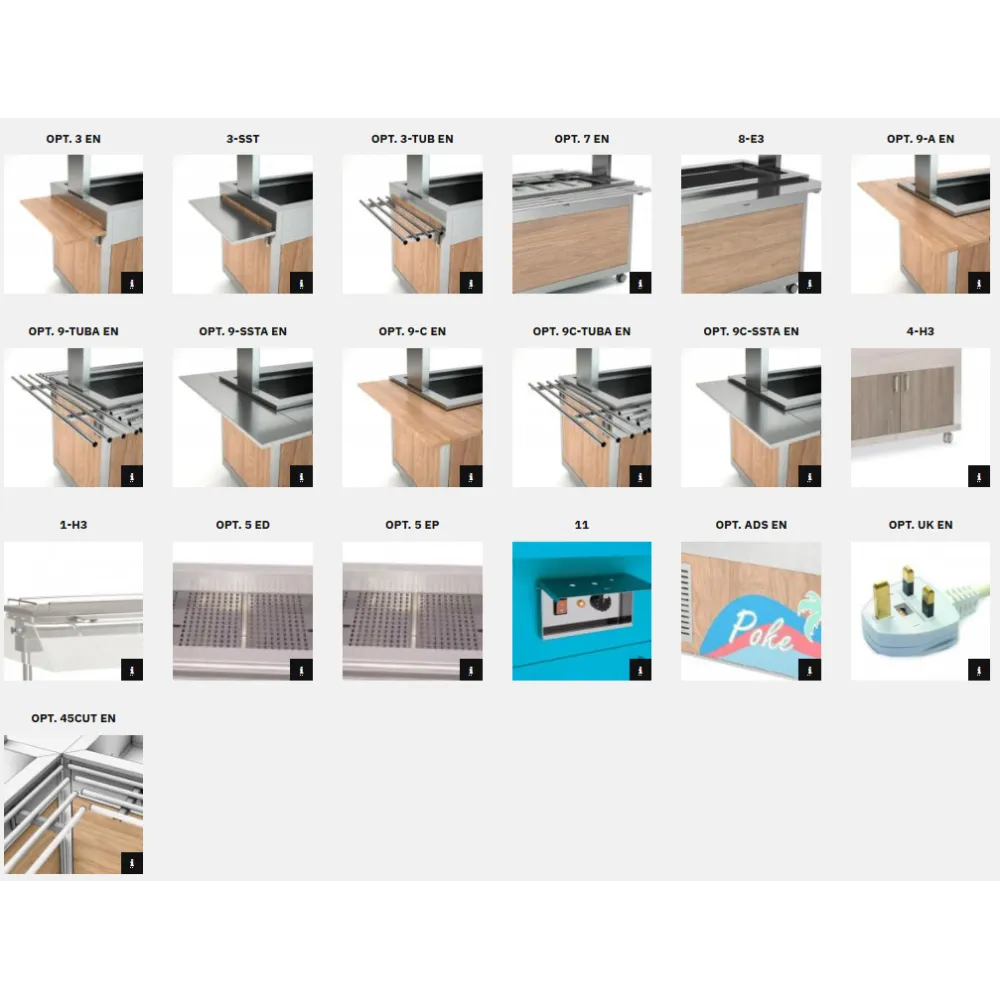 HEATED BAIN MARIE BUFFET HAPPY 5 BM