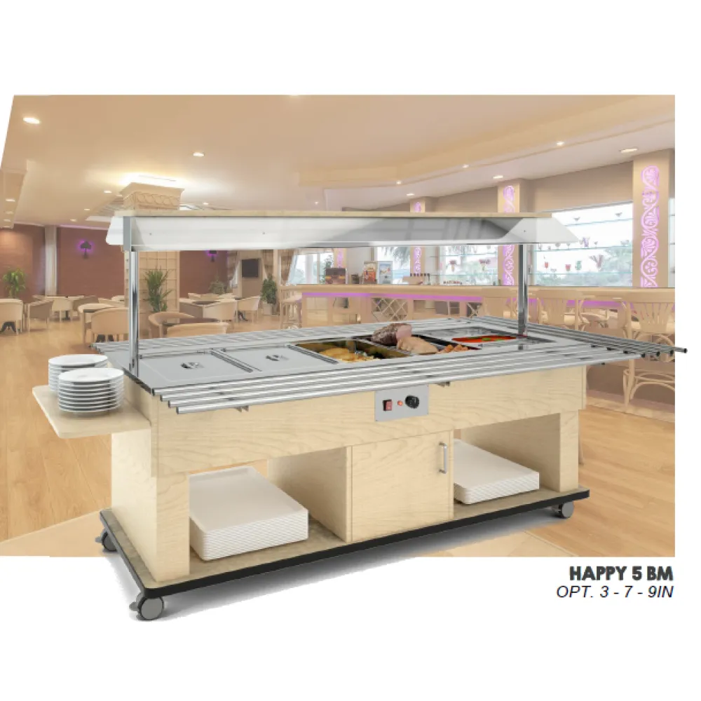 HEATED BAIN MARIE BUFFET HAPPY 5 BM