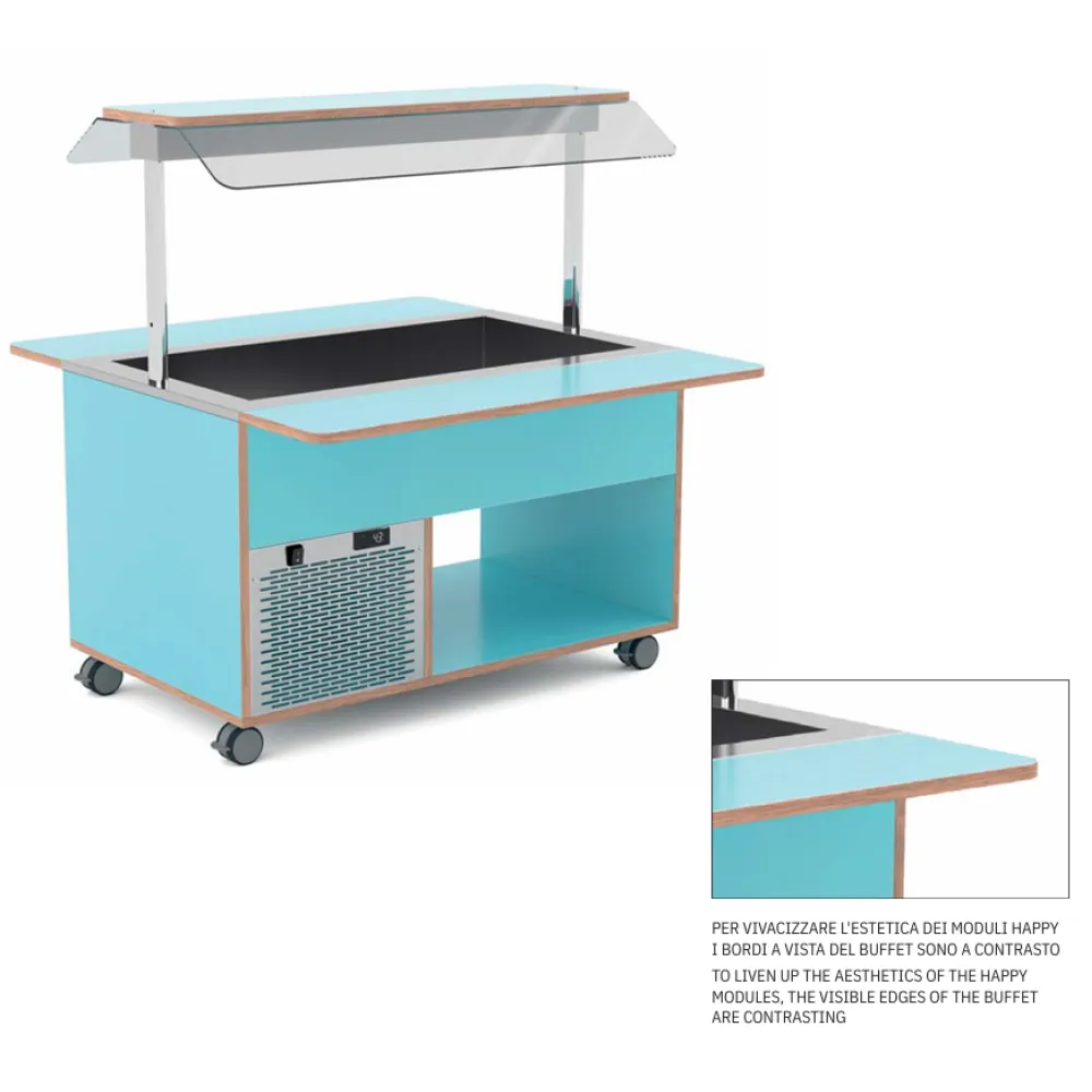 REFRIGERATED BUFFET HAPPY 4R