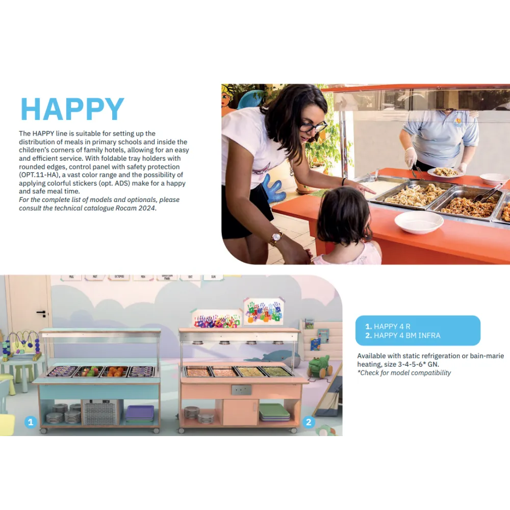 REFRIGERATED BUFFET HAPPY 4R