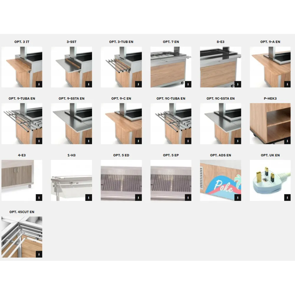 REFRIGERATED BUFFET HEKO 5R