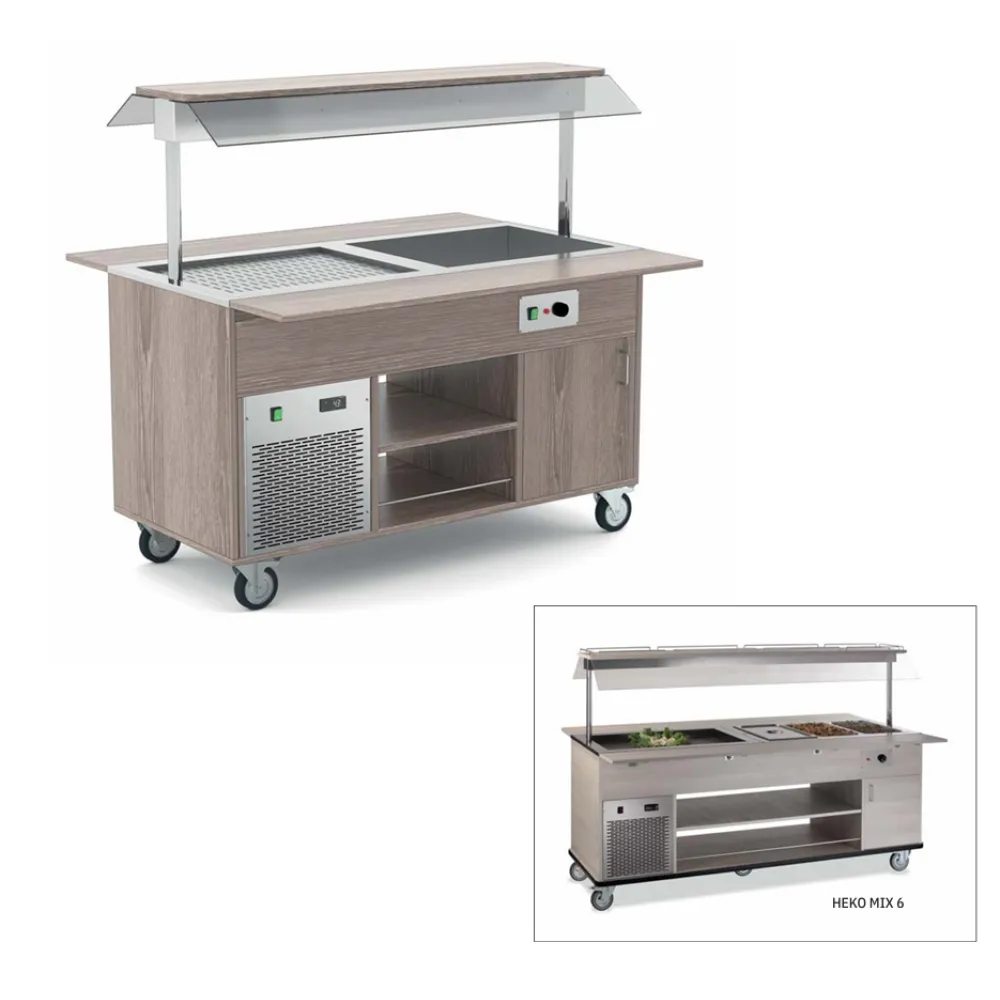 HOT/COLD BUFFET  HEKO 4 MIX