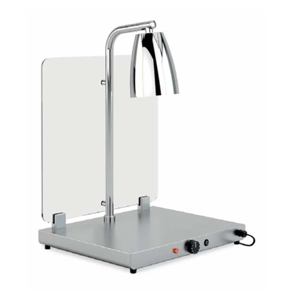 CARVING STATION/WARMING PLATE WITH INFRARED LAMP HELIOS 1/1 FIX P2