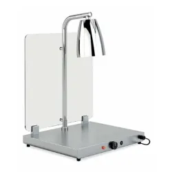 CARVING STATION/WARMING PLATE WITH INFRARED LAMP HELIOS 1/1 FIX P2