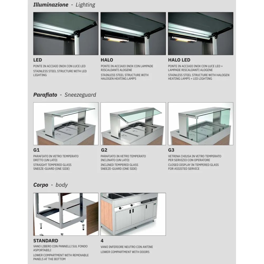 REFRIGERATED BUFFET KIDS 3R