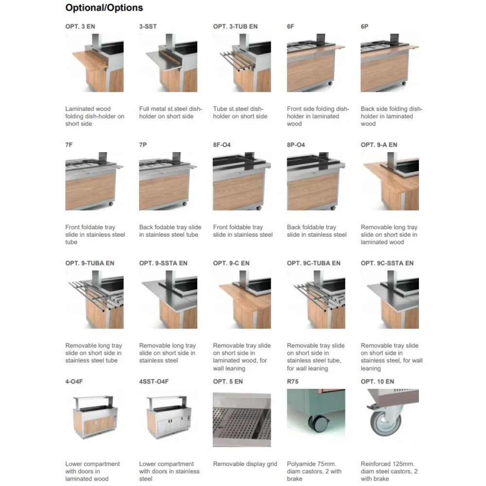 FAN-ASSISTED REFRIGERATED BUFFET KIDS 5 RV
