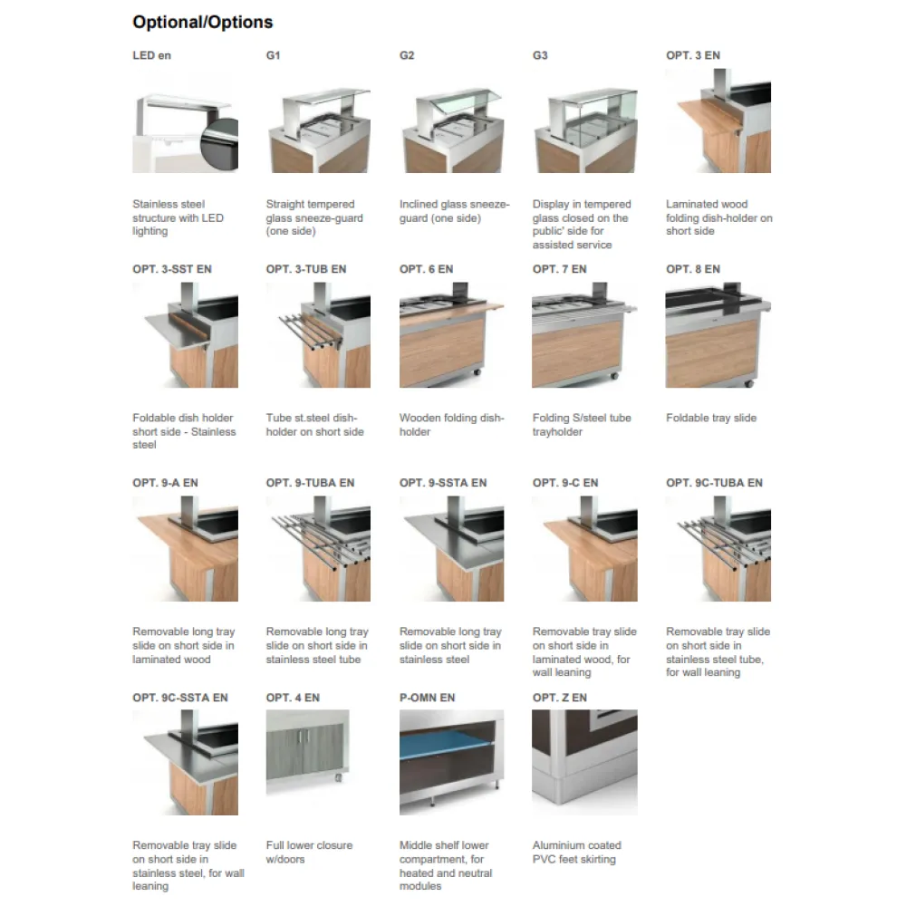 REFRIGERATED BUFFET OMNIA 3R