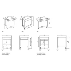 MODULE OMNIA A90S 90° NARROW