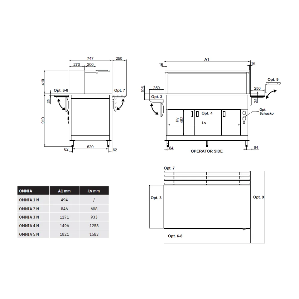 NEUTRAL MODULE OMNIA 3N