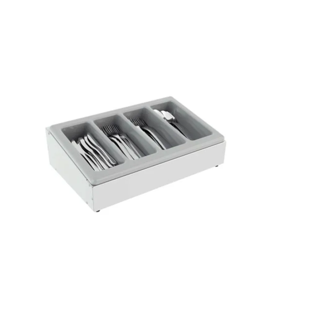 FREE-STANDING CUTLERY WITH 4 COMPARTMENTS OMNIA PPA