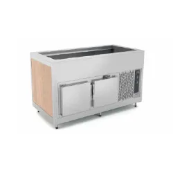 REFRIGERATED BUFFET WITH REFRIGERATED LOW COMPARTMENT OMNIA 3R/SF
