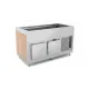 FAN-ASSISTED COLD BUFFET WITH A COLD LOWER COMPARTMENT OMNIA 4RV/SF