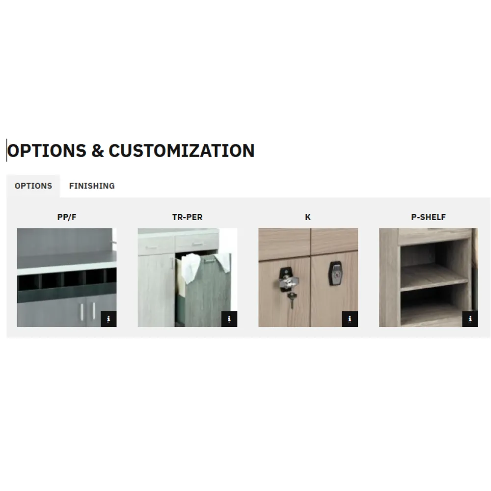 WAITERS STATION ON CASTORS PERSEO B2