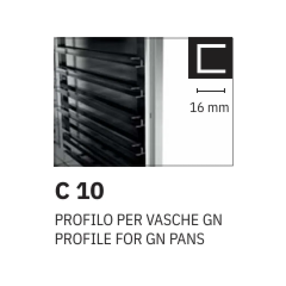 STAINLESS STEEL HOT CABINET ON CASTORS THERMOVEGA 1SH C10