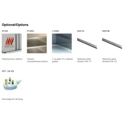 STAINLESS STEEL THERMIC TROLLEY TORO 2GN1/1