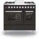 Stove with oven Pro Line 90 cm  LD09FWM3 6 burners with fry top