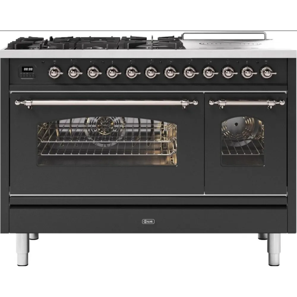 Range cooker with oven Nostalgie P12SNE3 120 cm 5 burners + 1 extended cooking zone