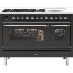 Range cooker with oven Nostalgie P12SNE3 120 cm 5 burners + 1 extended cooking zone
