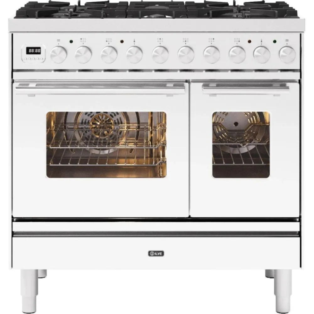 Cooker with oven Professional Plus 900 mm PD096WE3 6 burners