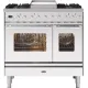 Cooker with oven Professional Plus 900 mm PD09FWE3 6 burners with fry top